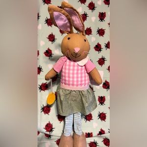 NWT Easter bunny with wired legs
